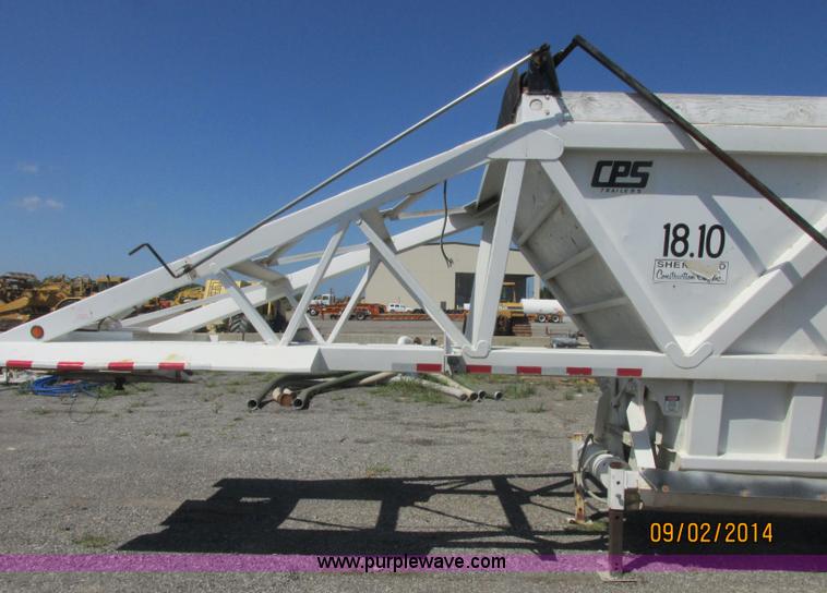 image for item E7868 2007 CPS LWBD-240 bottom dump trailer