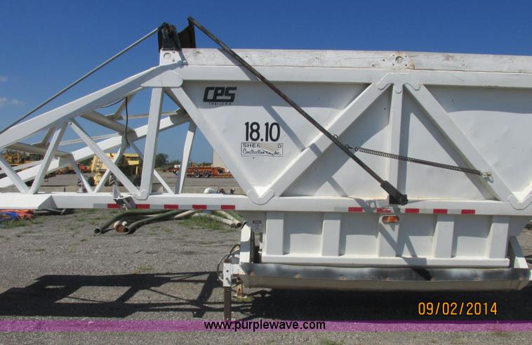 image for item E7868 2007 CPS LWBD-240 bottom dump trailer