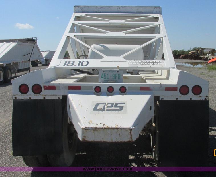 image for item E7868 2007 CPS LWBD-240 bottom dump trailer