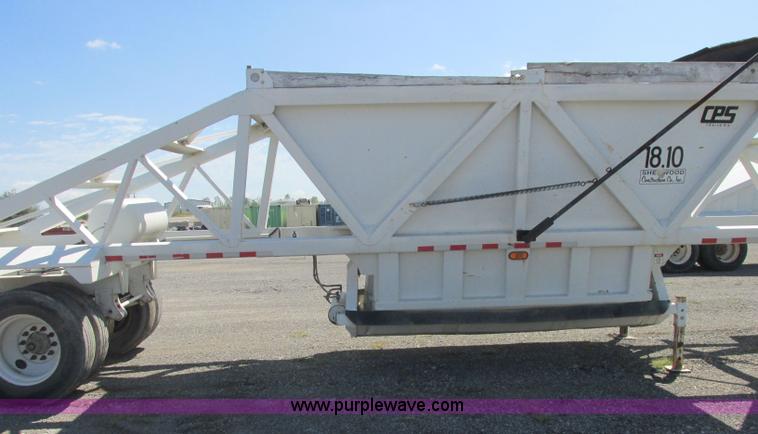 image for item E7868 2007 CPS LWBD-240 bottom dump trailer