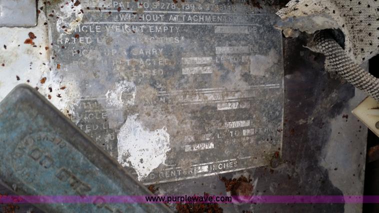 image for item E9003 Pettibone Super 204-A rough terrain forklift