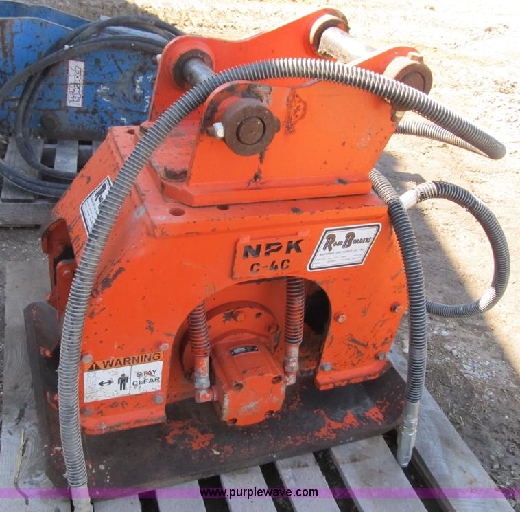 image for item G6513 NPK C4C-C4110 vibratory compactor