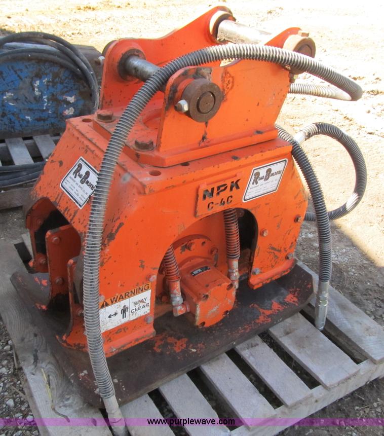 image for item G6513 NPK C4C-C4110 vibratory compactor