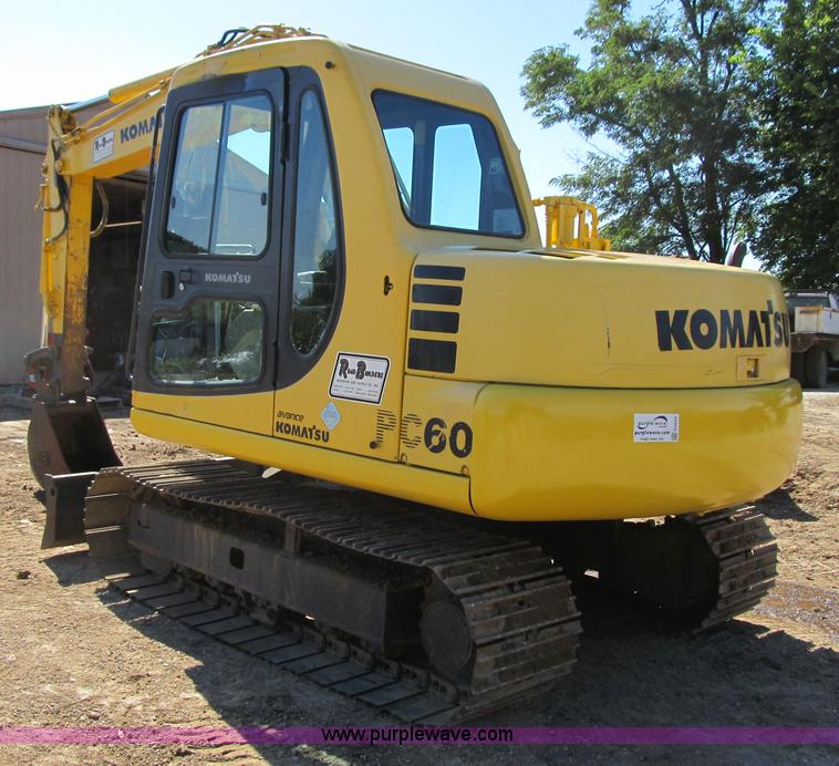 image for item G6515 2000 Komatsu PC60-7E mini excavator