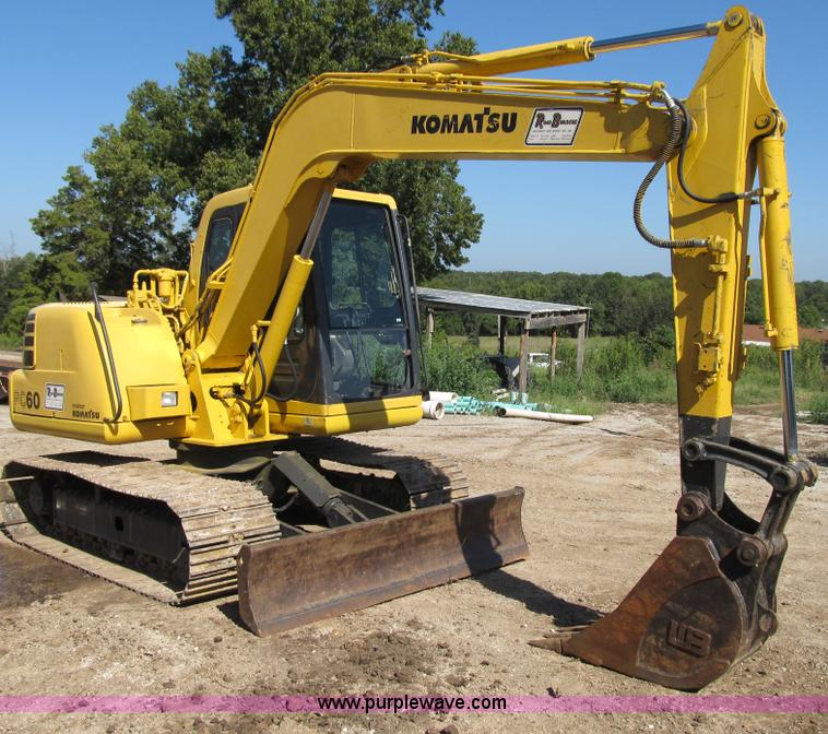 image for item G6515 2000 Komatsu PC60-7E mini excavator