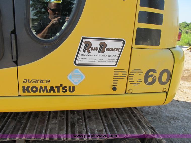 image for item G6515 2000 Komatsu PC60-7E mini excavator