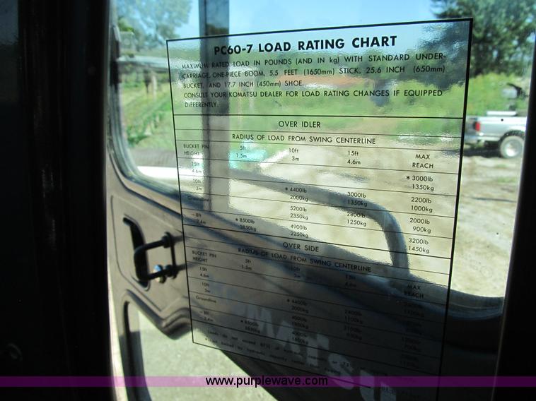 image for item G6515 2000 Komatsu PC60-7E mini excavator