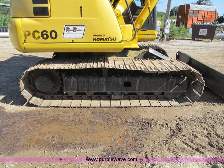 image for item G6515 2000 Komatsu PC60-7E mini excavator