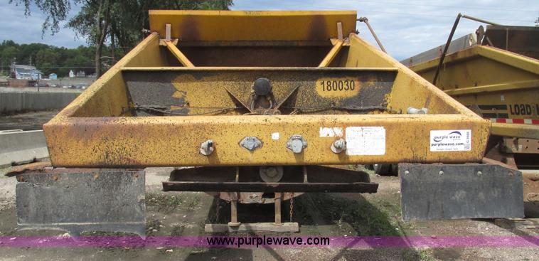 image for item G9988 1989 Load King 1827 belly dump trailer