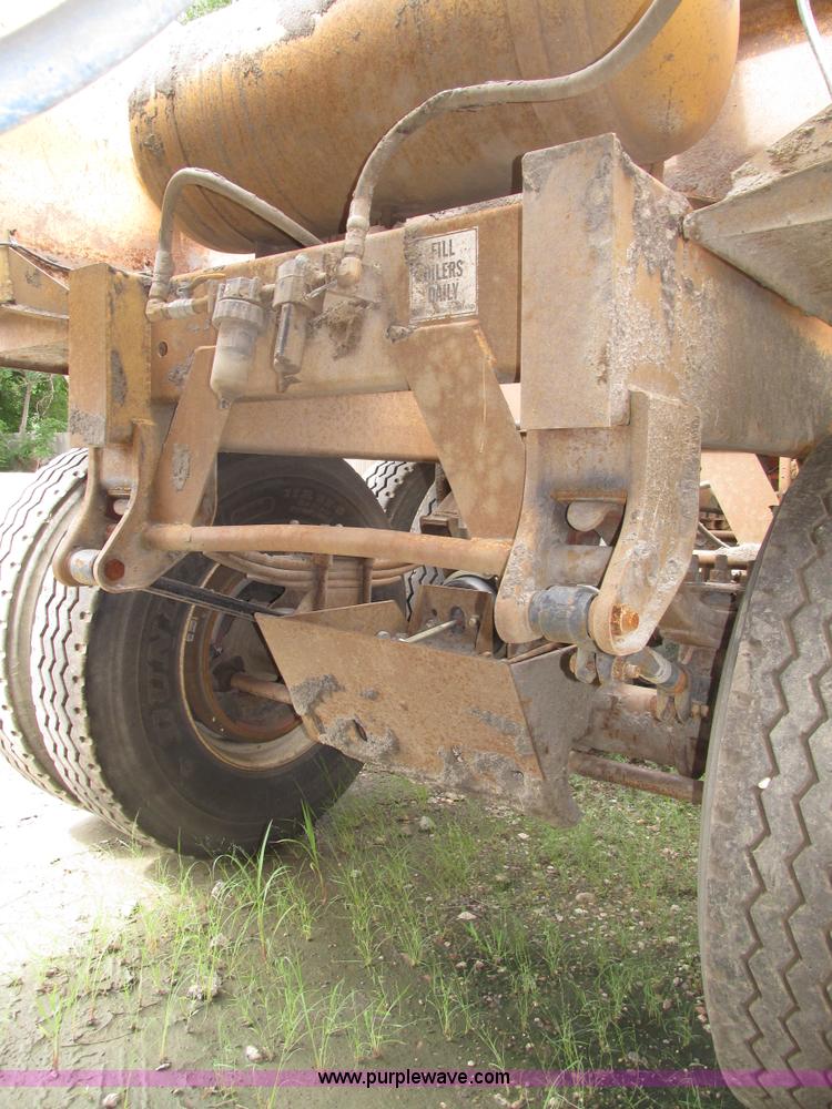 image for item G9988 1989 Load King 1827 belly dump trailer