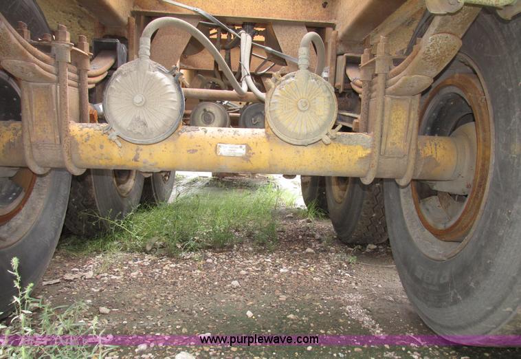 image for item G9988 1989 Load King 1827 belly dump trailer