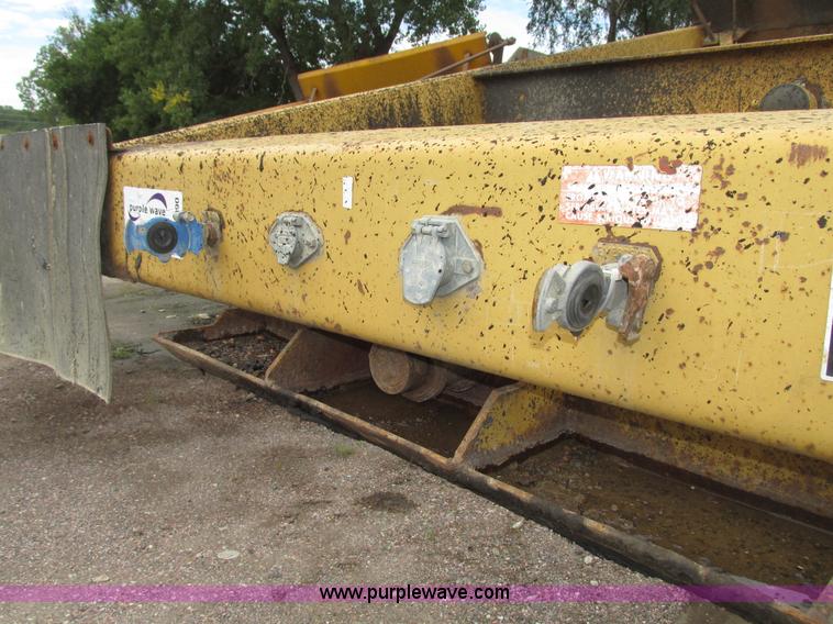 image for item G9990 1987 Load King 1827 belly dump trailer