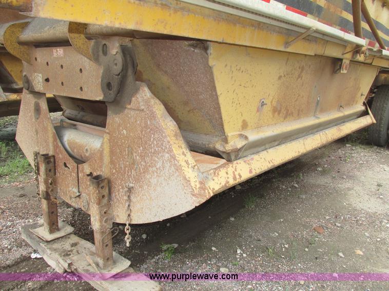 image for item G9990 1987 Load King 1827 belly dump trailer