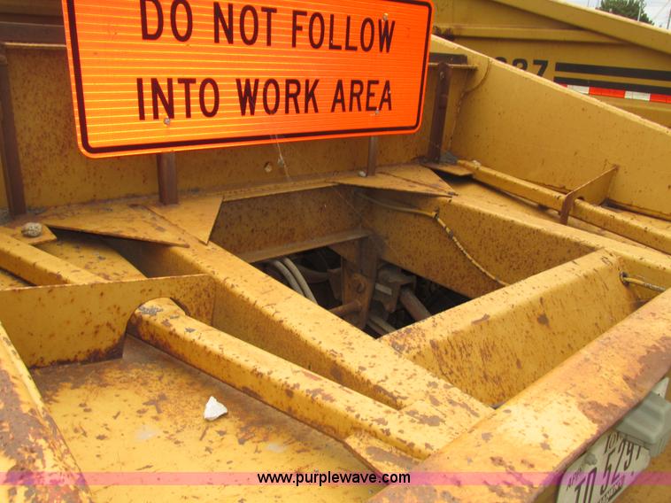 image for item G9990 1987 Load King 1827 belly dump trailer