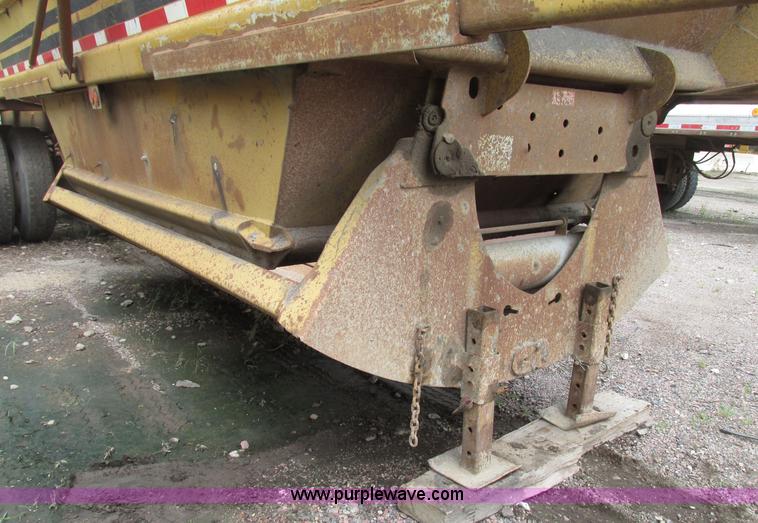 image for item G9990 1987 Load King 1827 belly dump trailer