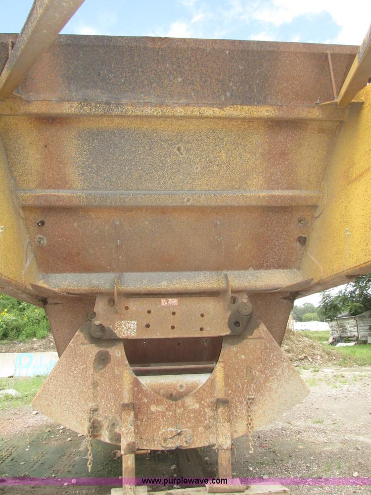 image for item G9990 1987 Load King 1827 belly dump trailer