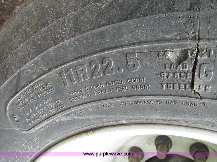 image for item G9990 1987 Load King 1827 belly dump trailer