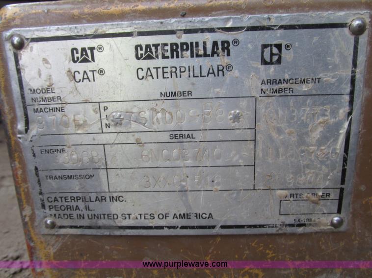 image for item G9994 1998 Caterpillar 970F wheel loader