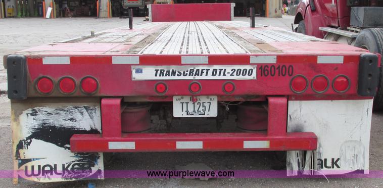 image for item G9997 1999 Transcraft DTL2000 Eagle Super-Beam trailer