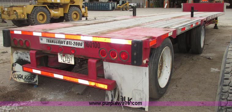 image for item G9997 1999 Transcraft DTL2000 Eagle Super-Beam trailer