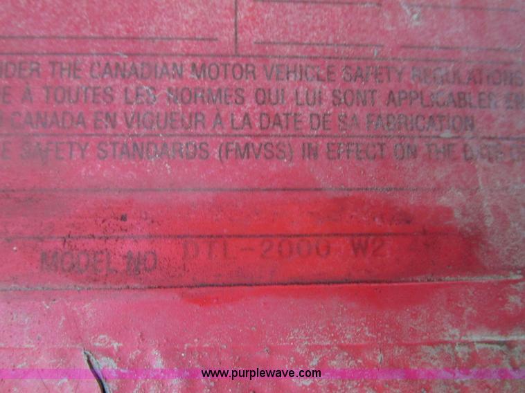 image for item G9997 1999 Transcraft DTL2000 Eagle Super-Beam trailer