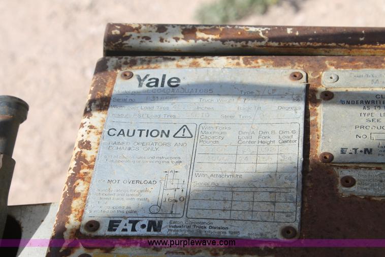 image for item H1723 Yale GLC040AAJUAT085 forklift