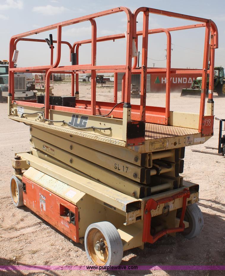 image for item H1729 JLG SL17 2646E scissor lift