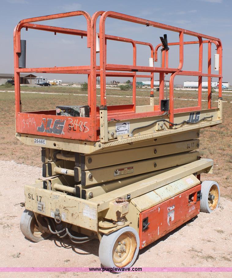 image for item H1729 JLG SL17 2646E scissor lift