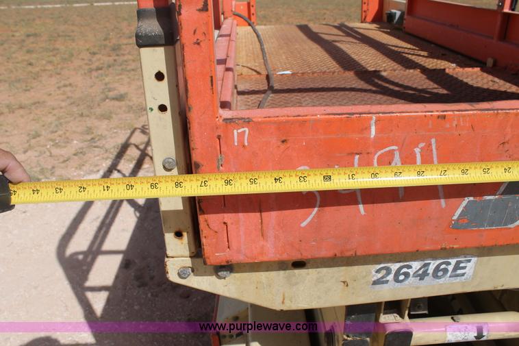 image for item H1729 JLG SL17 2646E scissor lift