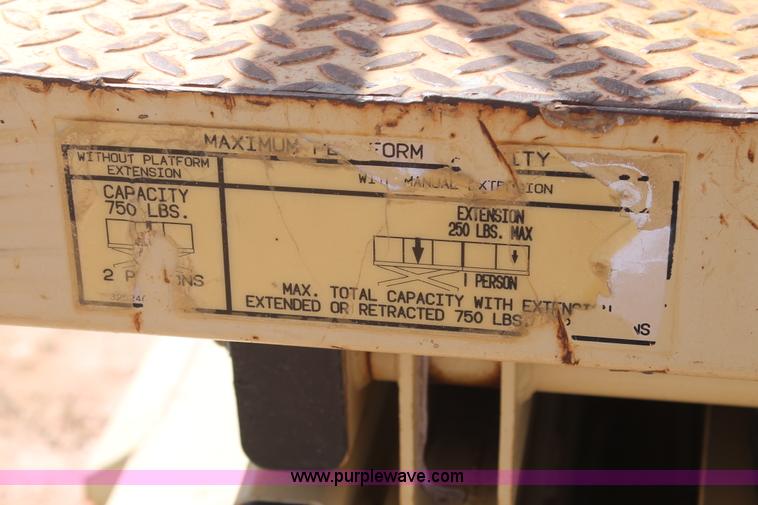 image for item H1729 JLG SL17 2646E scissor lift