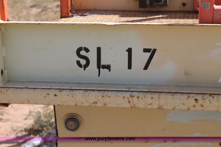 image for item H1729 JLG SL17 2646E scissor lift