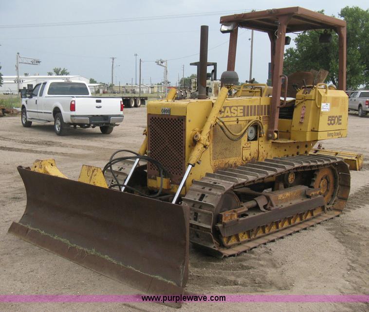 image for item H5253 1993 Case 550E long track dozer