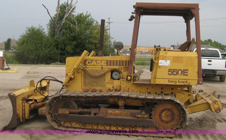 image for item H5253 1993 Case 550E long track dozer