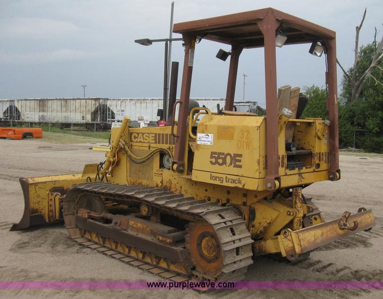 image for item H5253 1993 Case 550E long track dozer
