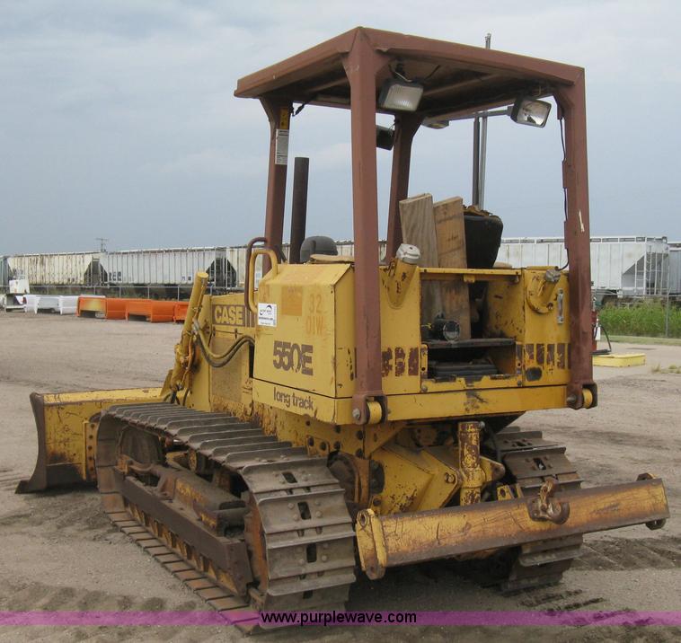 image for item H5253 1993 Case 550E long track dozer
