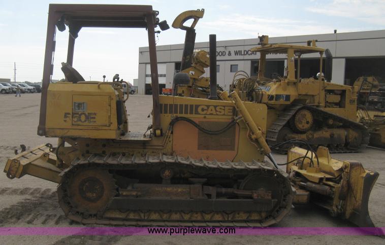 image for item H5253 1993 Case 550E long track dozer