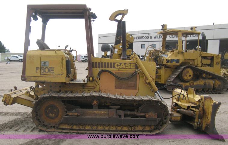 image for item H5253 1993 Case 550E long track dozer