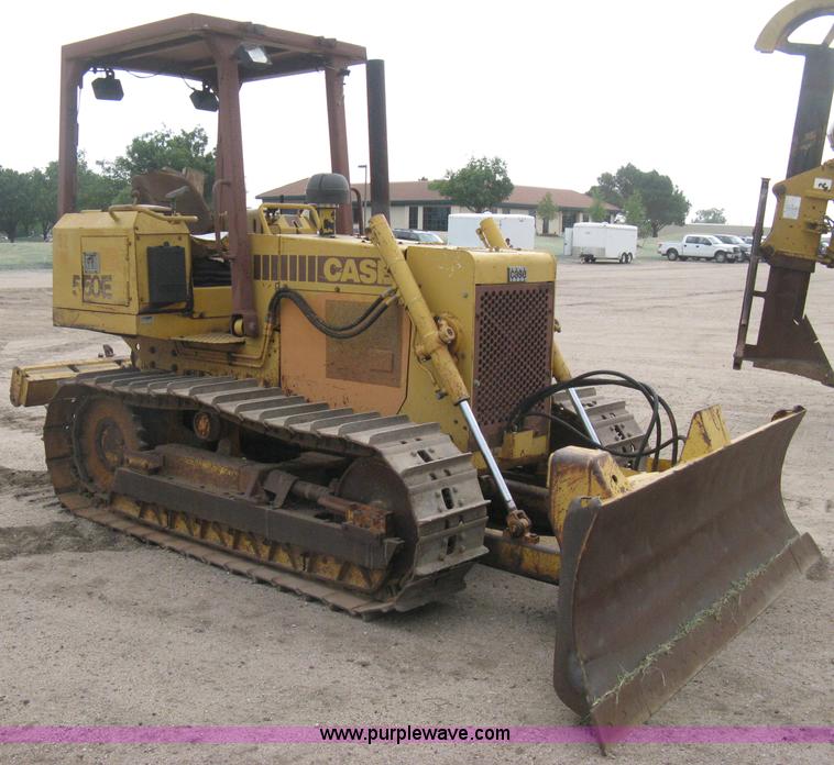 image for item H5253 1993 Case 550E long track dozer