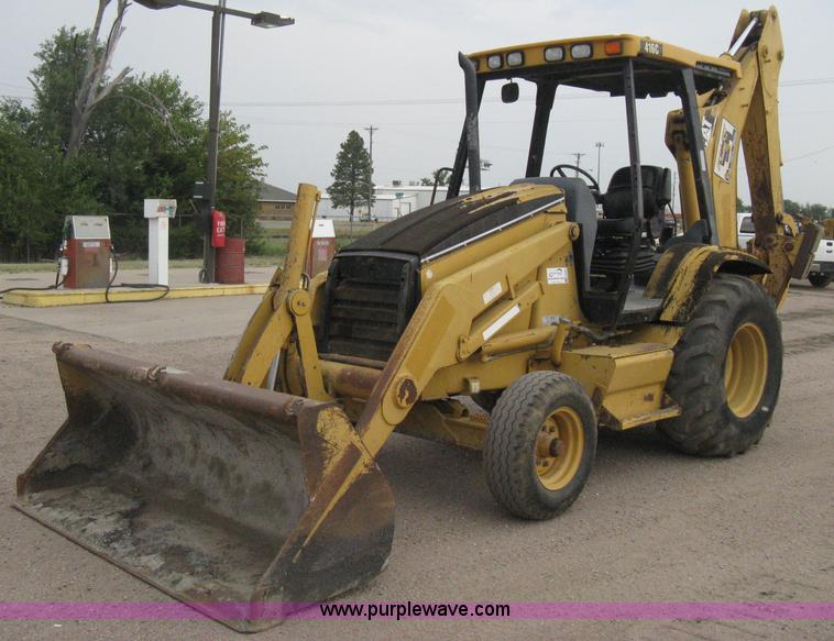 image for item H5257 1998 Caterpillar 416C backhoe