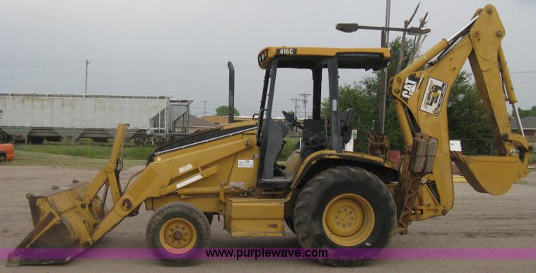 image for item H5257 1998 Caterpillar 416C backhoe