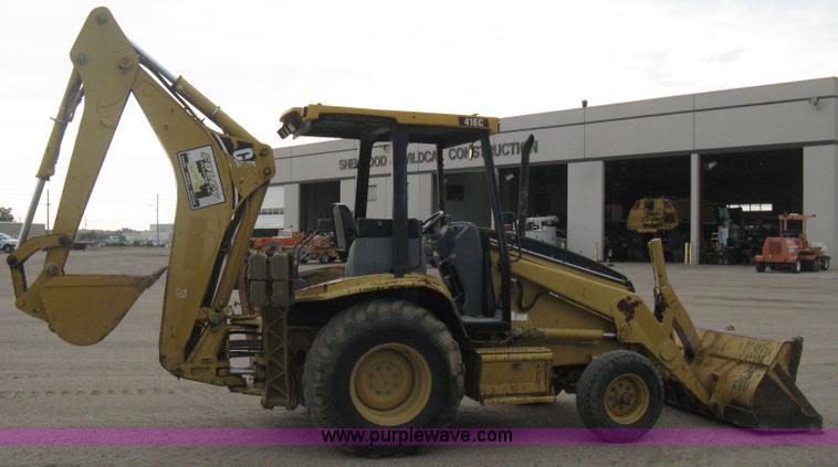 image for item H5257 1998 Caterpillar 416C backhoe