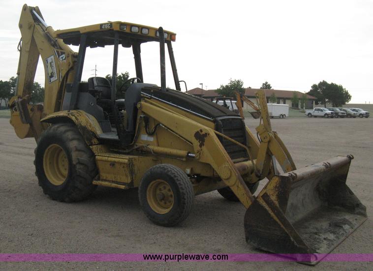 image for item H5257 1998 Caterpillar 416C backhoe