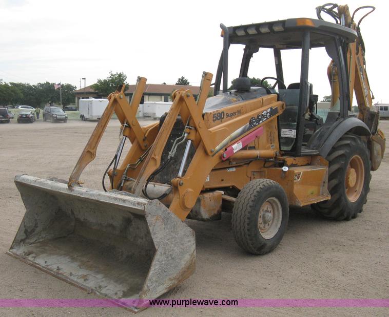 image for item H5260 2002 Case 580 Super M backhoe