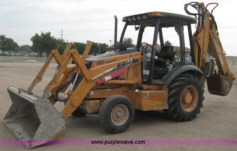 image for item H5260 2002 Case 580 Super M backhoe
