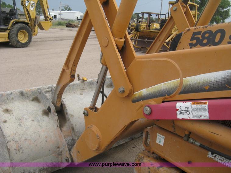 image for item H5260 2002 Case 580 Super M backhoe