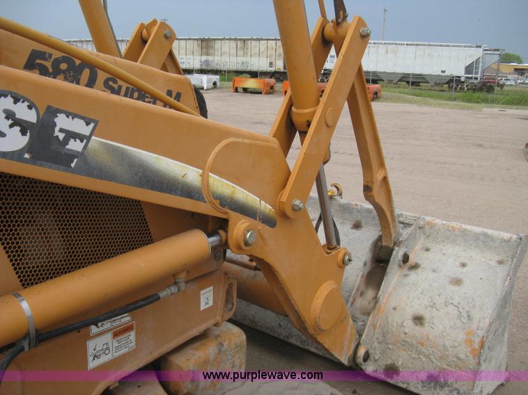 image for item H5260 2002 Case 580 Super M backhoe
