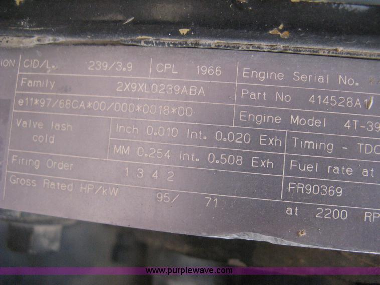 image for item H5260 2002 Case 580 Super M backhoe