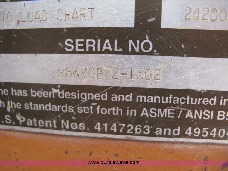 image for item H5263 1998 Lull 844C-42 Highlander telehandler