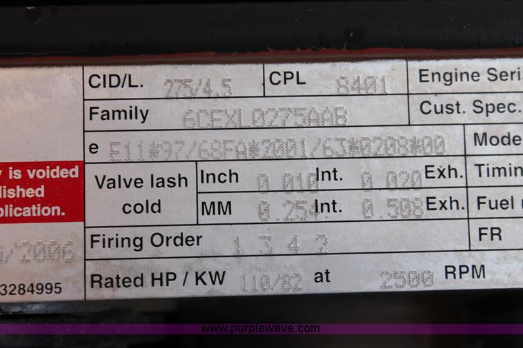 image for item H5610 2006 SkyTrak 10042 telehandler