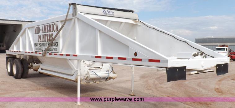 image for item H9144 1989 Ranco bottom dump trailer